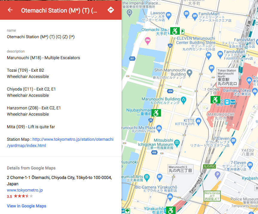 Detailed Map｜35. Tachikawa｜Tokyo Sightseeing Accessibility Guide